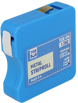 Paski metalowe do formówki (box) - 0,050 mm, szer. 6 mm, dł. 3 m. (1.392)