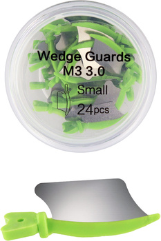 Knife type wedges - small, 24 pcs box