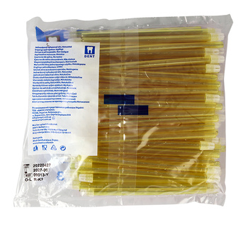 Saliva ejectors Polydent (100 pcs/bag) - yellow