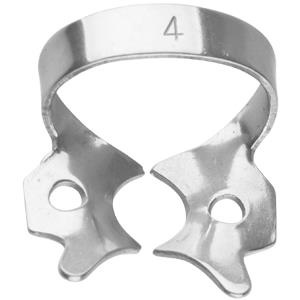 Clamp with wings for dental dam 4