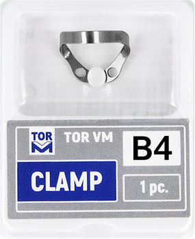 Brinker type clamp for dental dam - B4